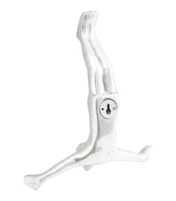 Clearance Sculptuur Zilver 22 x 8 x 25 cm Aluminium Decoratie