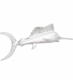 vidaXL Sculptuur Zilver 91 x 8 x 26 cm Aluminium