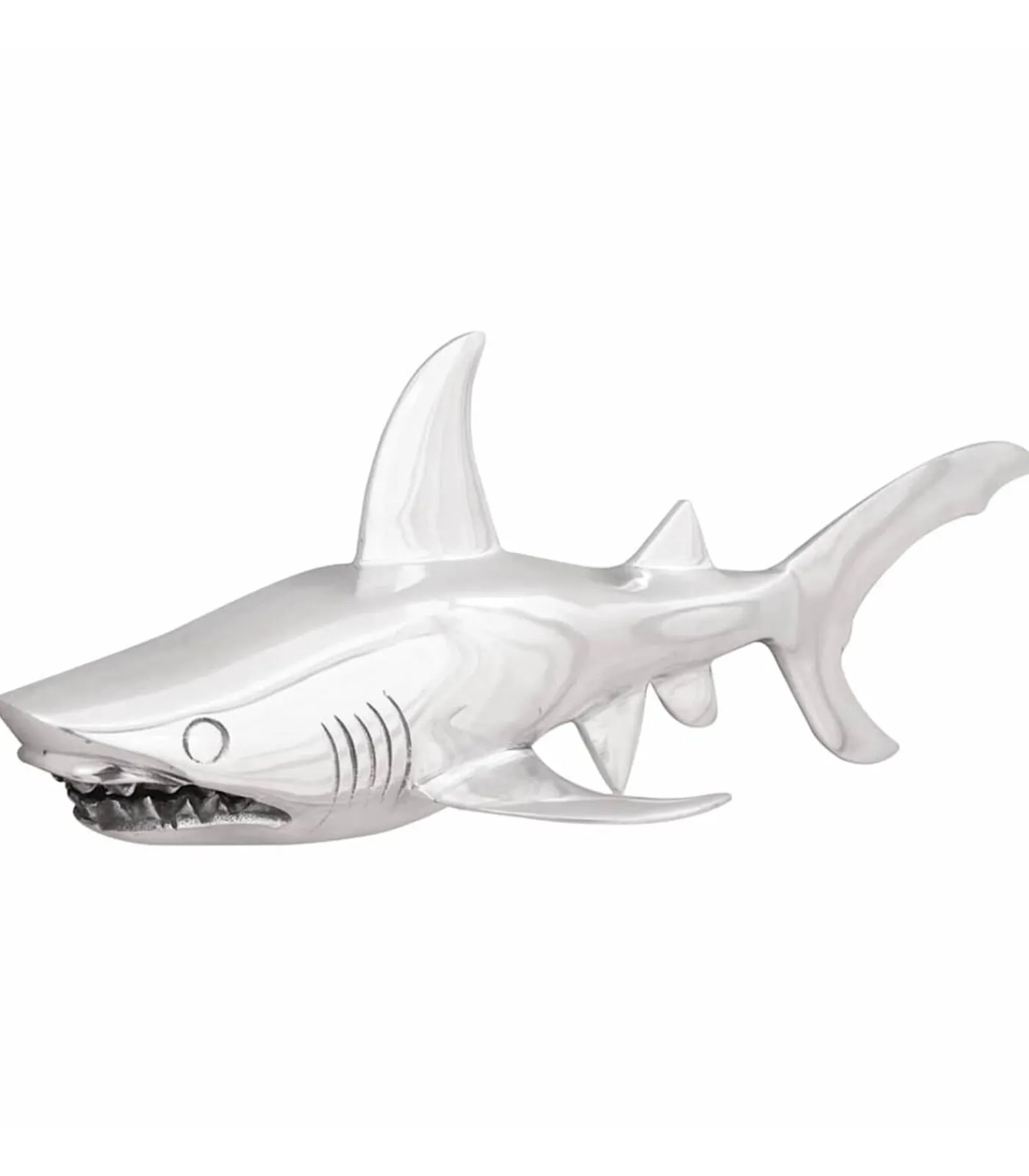 vidaXL Sculptuur Zilver 68 x 20 x 24 cm Aluminium