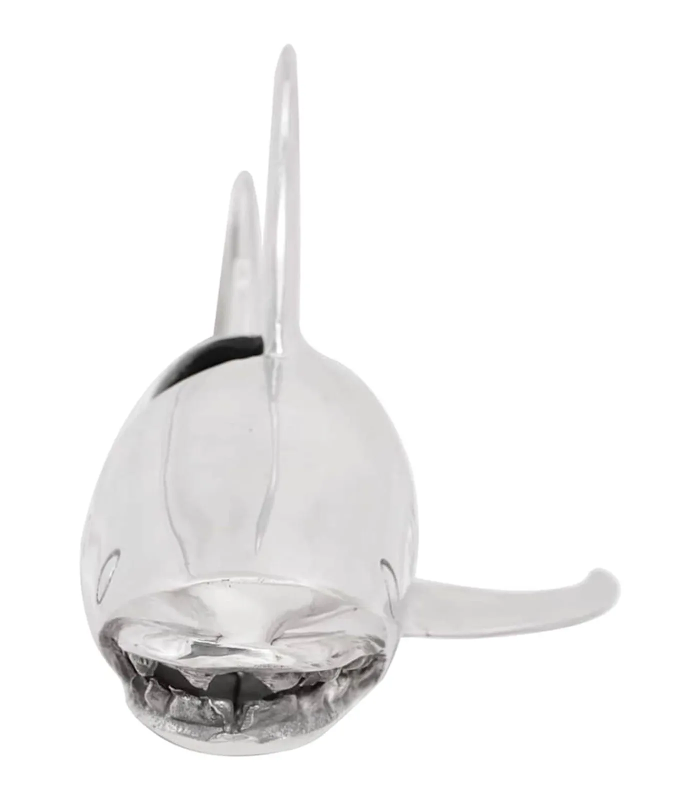 vidaXL Sculptuur Zilver 68 x 20 x 24 cm Aluminium