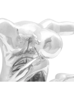 vidaXL Sculptuur Zilver 63 x 20 x 22 cm Aluminium