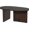 Outlet Seam Salontafel - Mango Hout - Walnoot - 40x110x60 Tafels
