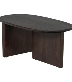 Outlet Seam Salontafel - Mango Hout - Walnoot - 40x110x60 Tafels