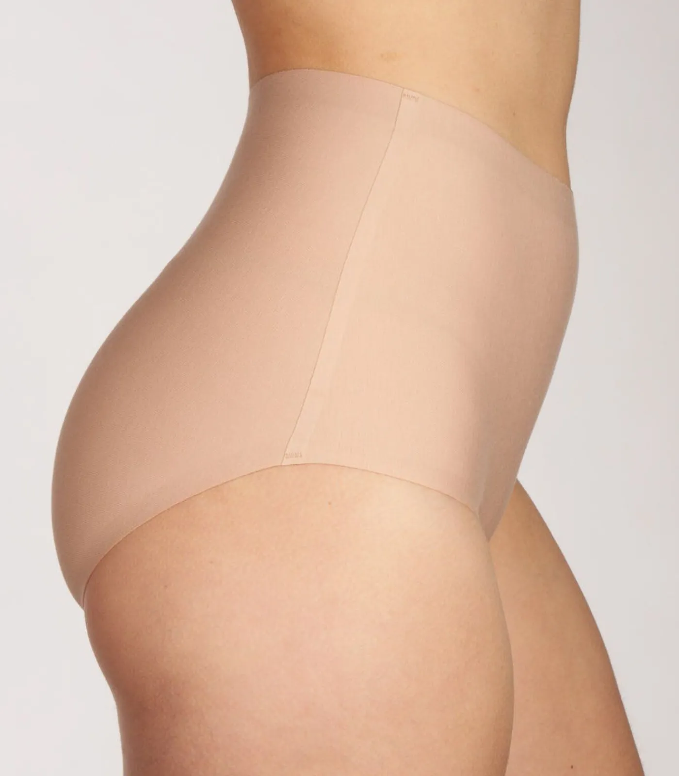 New Secrets High Waist slip Katoen - 32047 - Hoge naadloze taille slip - Onderbroek biologisch katoen DAMES Corrigerend Ondergoed