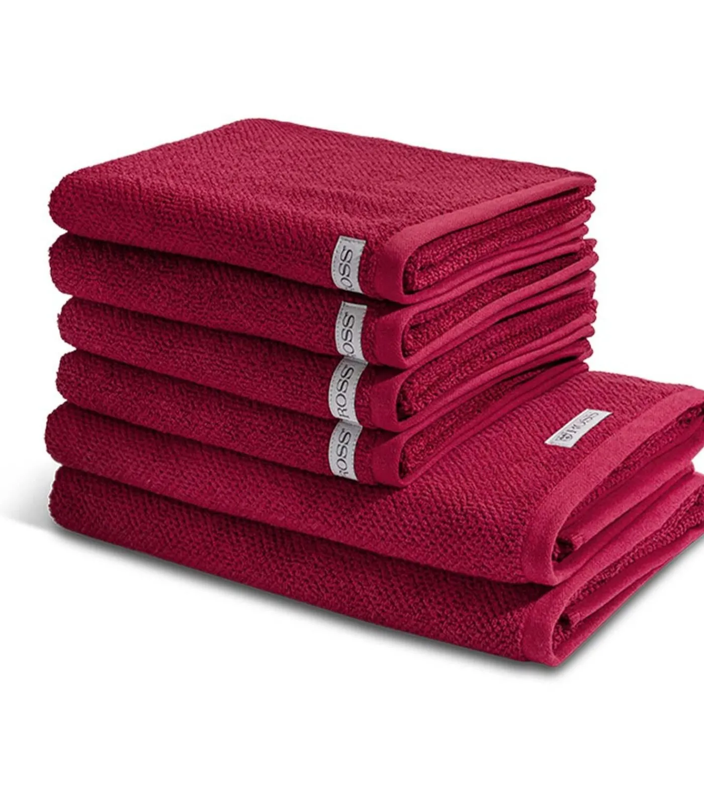 Online Selection - Organic Cotton 6-delige handdoekenset Badset