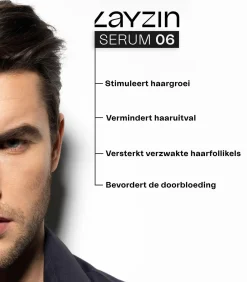 SERUM 06 Haargroeiserum Stopt haaruitval Sterkt haren Haarolie