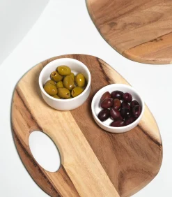 ONA Serveerplank 31x24xH1,5cm Crude