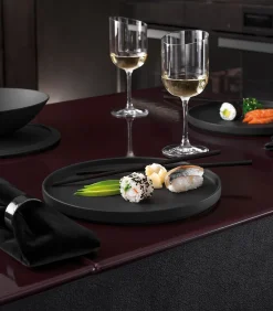 Villeroy & Boch Serviesset La Boule - Zwart - 7-delig / 2 personen