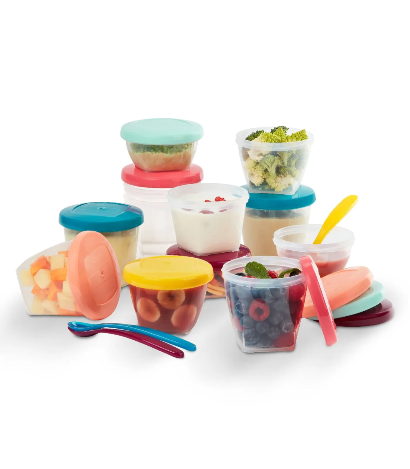 Best Set van 12 Babybols - Baby Maaltijdpotjes Kinderen Babyuitzet