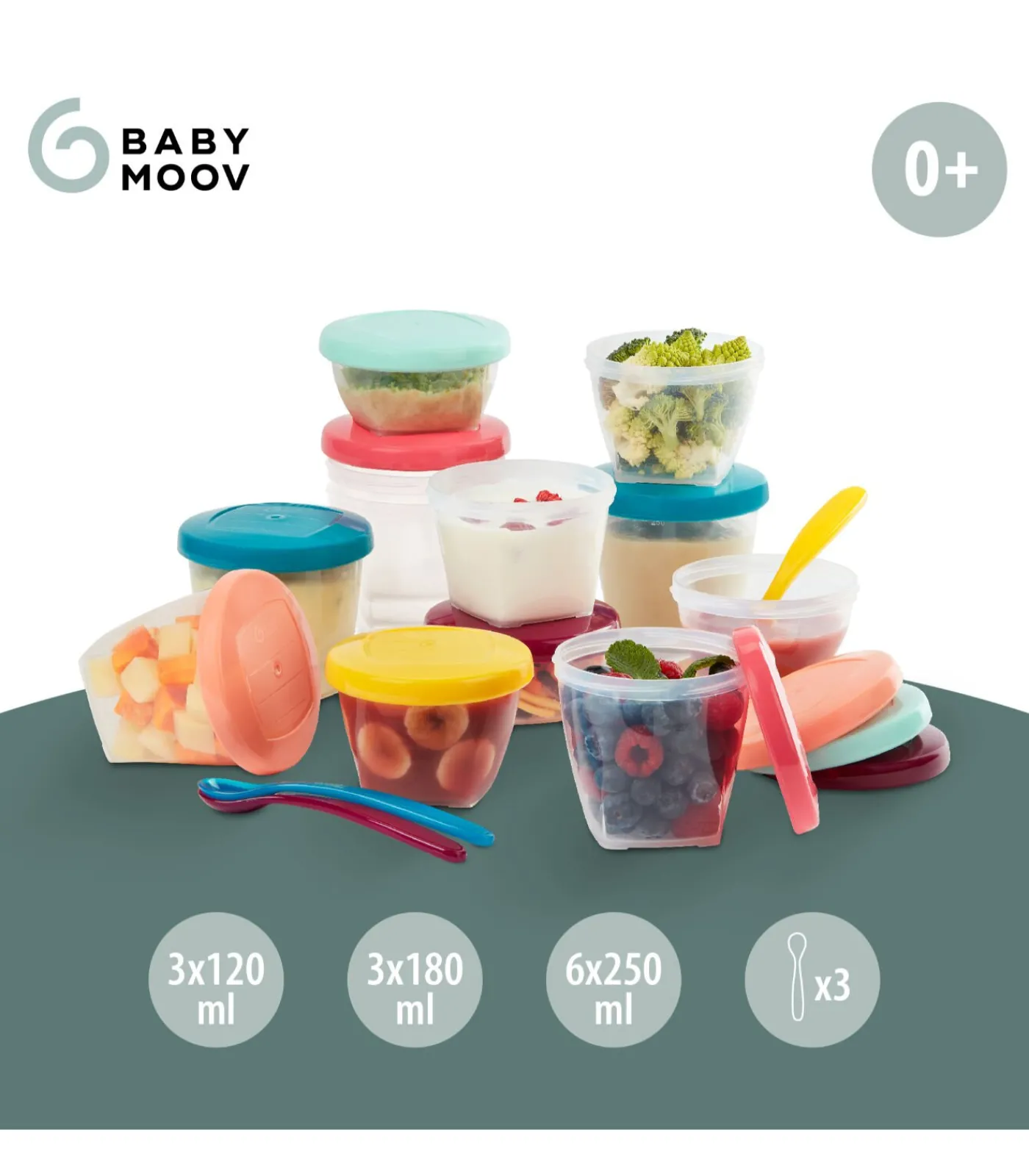 Best Set van 12 Babybols - Baby Maaltijdpotjes Kinderen Babyuitzet