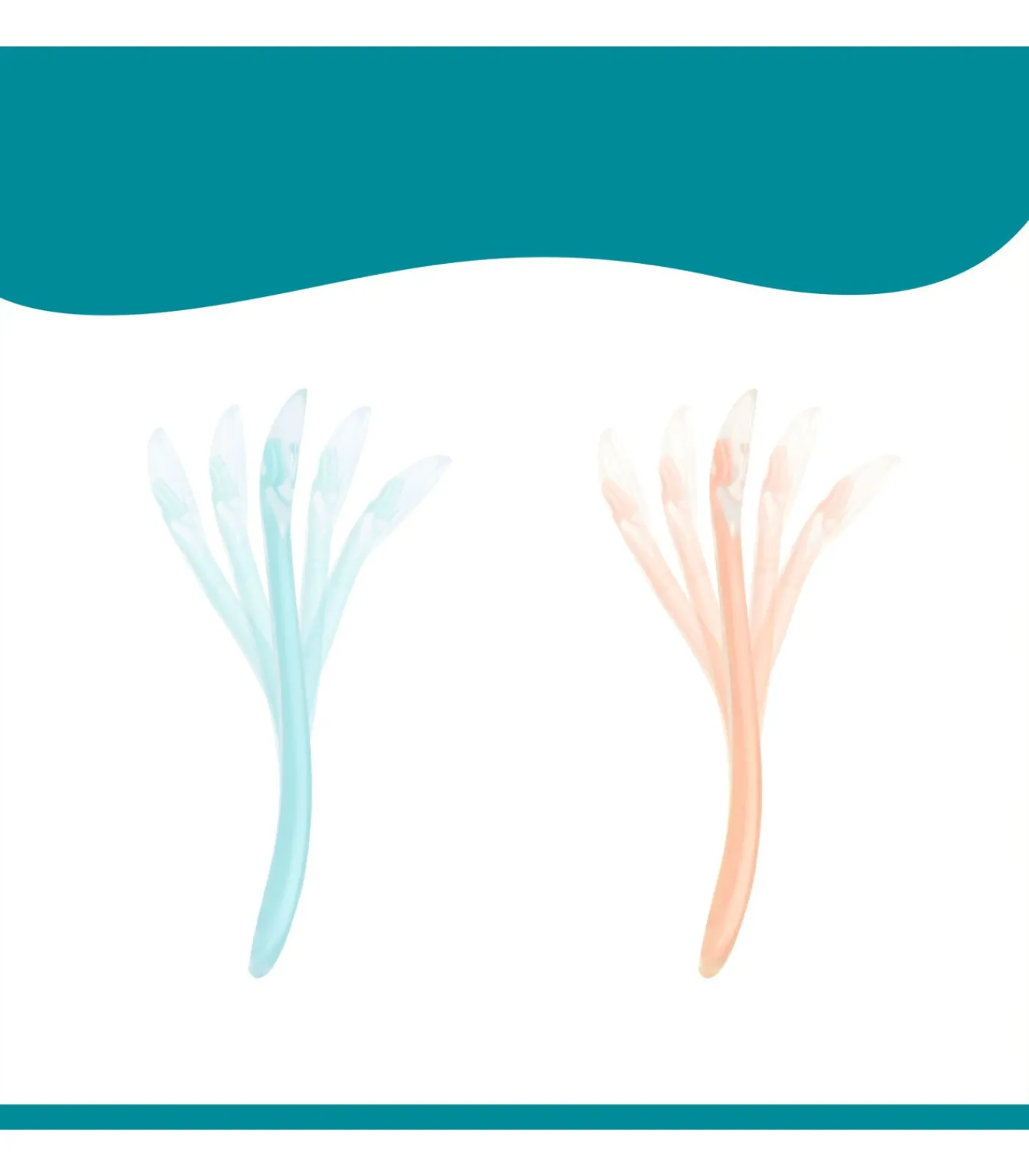 Best Set van 5 babylepels - 6 maanden Kinderen Babyuitzet