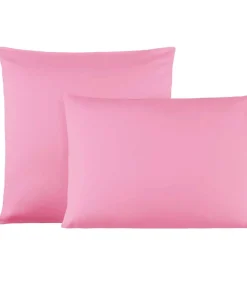 Linandelle Set van 2 DOUCEUR katoenen jersey kussenslopen