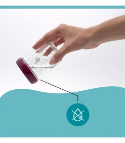 Kinderen BabyMoov Set van 4 glazen Potjes met Deksel