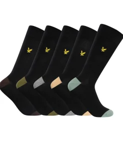 Heren Lyle & Scott Set Van 5 Graham Premium-Sokken