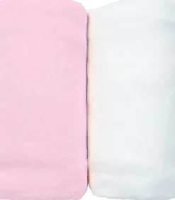 Hot Set van 2 Hoeslakens jersey 60x120 cm organisch katoen Hoeslakens