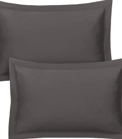 Blanc Avenue Set van 2 kussenslopen katoensatijn 50x70 cm