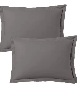 Online set van 2 kussenslopen katoensatijn Kussenslopen