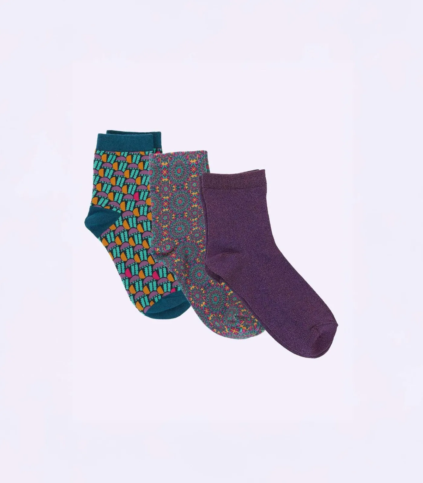 Online Set van 3 paar sokken ALEANOR DAMES Sokken En Panty's