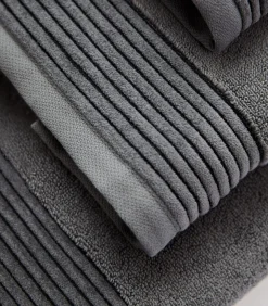 Online Set van 6 Premium Handdoeken SOOTHING SHADOWS (2-33x50cm, 2-50x100cm, 2-70x140cm) Badset