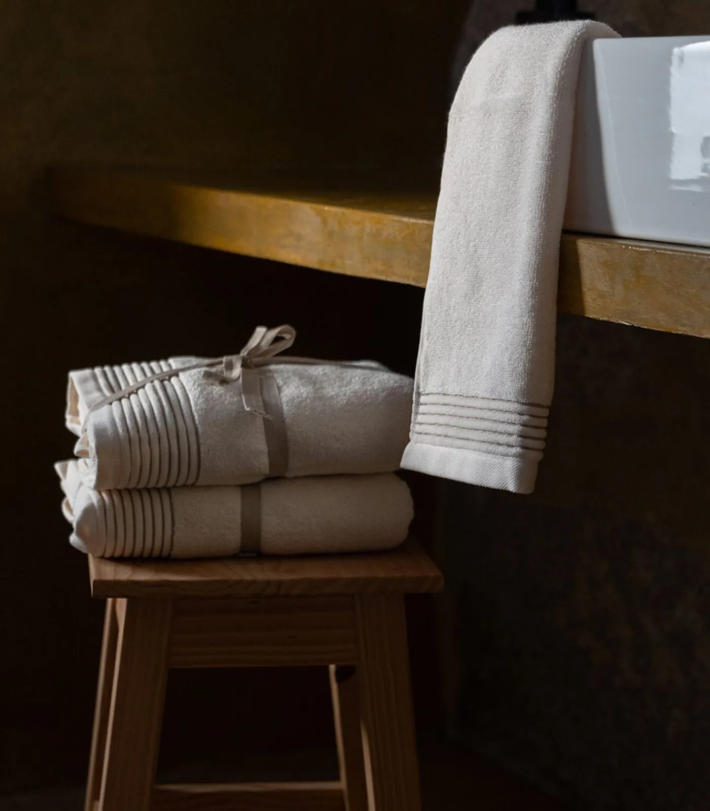 SOWL Set van 6 Premium Handdoeken SERENE BLISS (2-30x50cm, 2-50x100cm, 2-100x150cm)