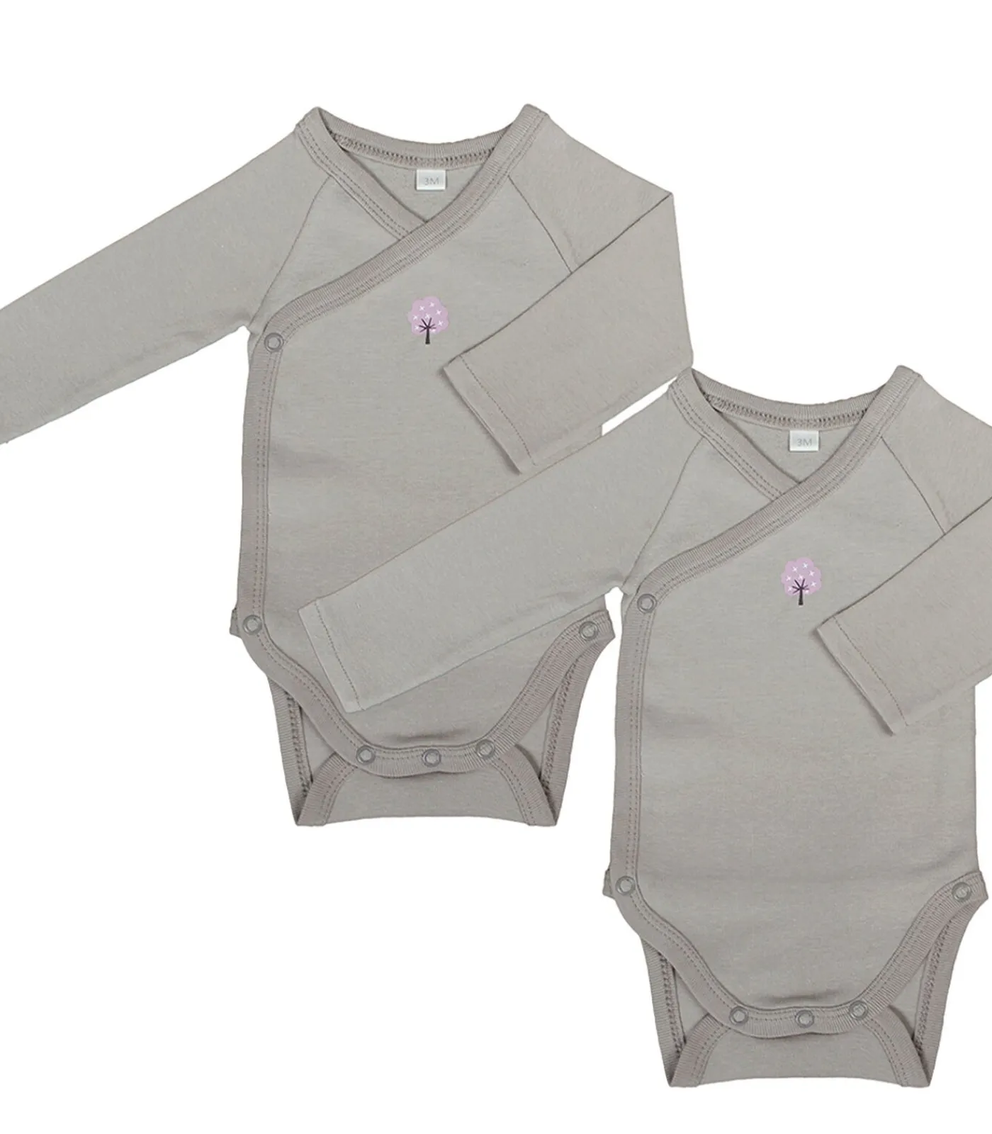 Sale Set van 2 Rompertjes organisch katoen Kinderen Bodysuits & One-Pieces