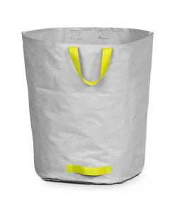 Best Set van 3 tuinafvalzakken 160l grijs polyester Manden En Bakken