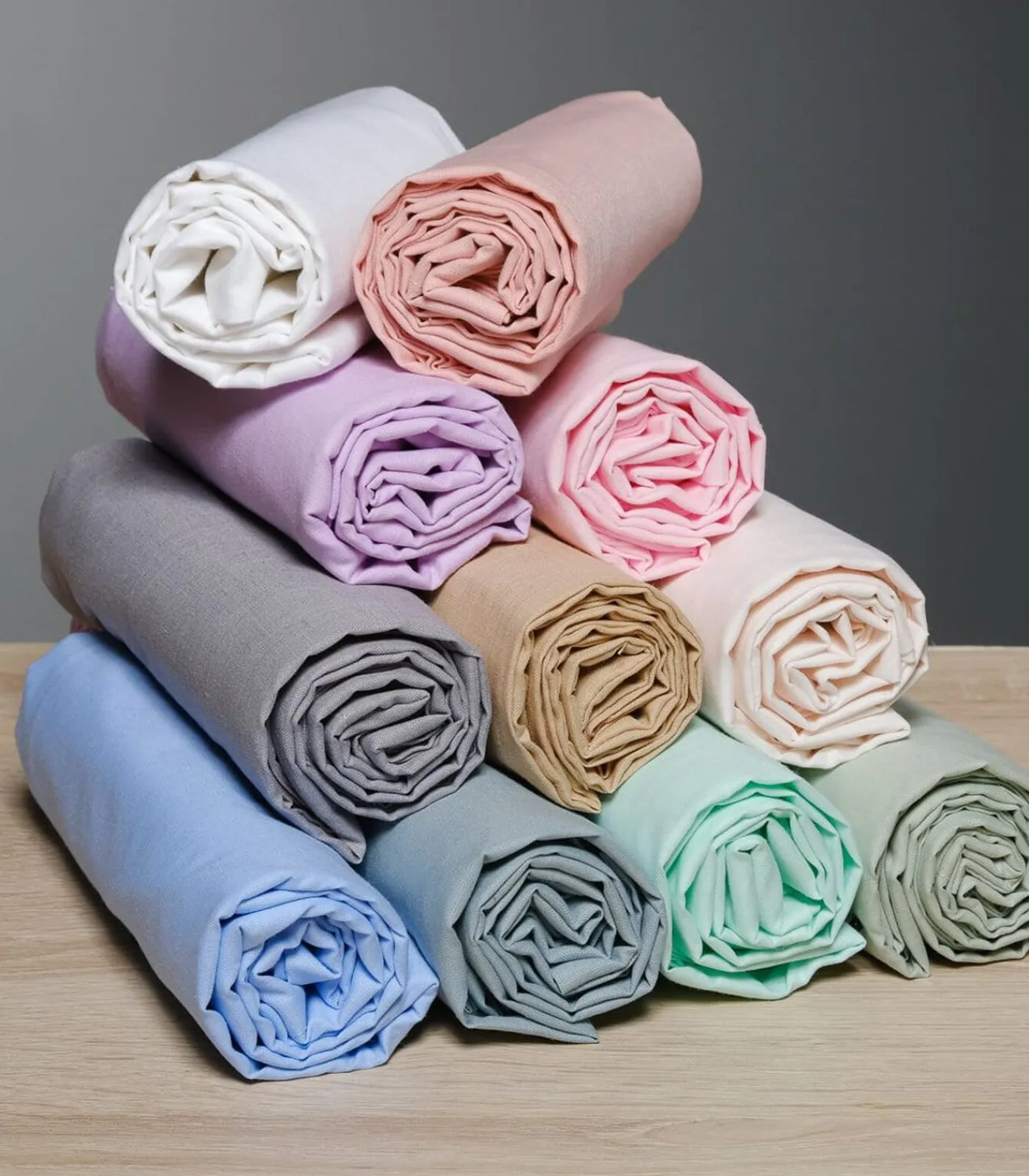 Hot Set van 2 witte katoenen tergal-kussenslopen Kussenslopen