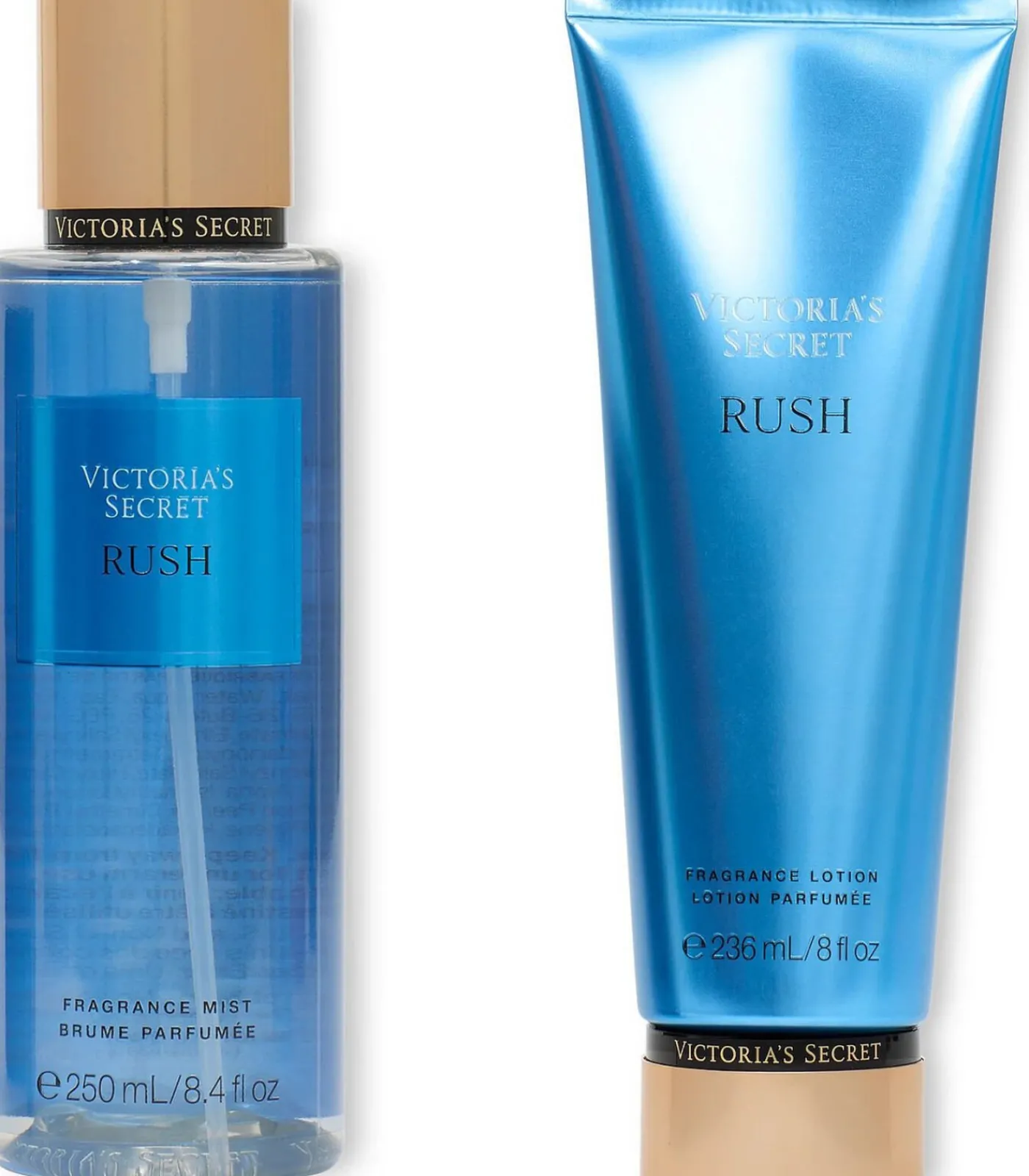 Victoria's Secret Set van Body Mist en Body Lotion – Rush