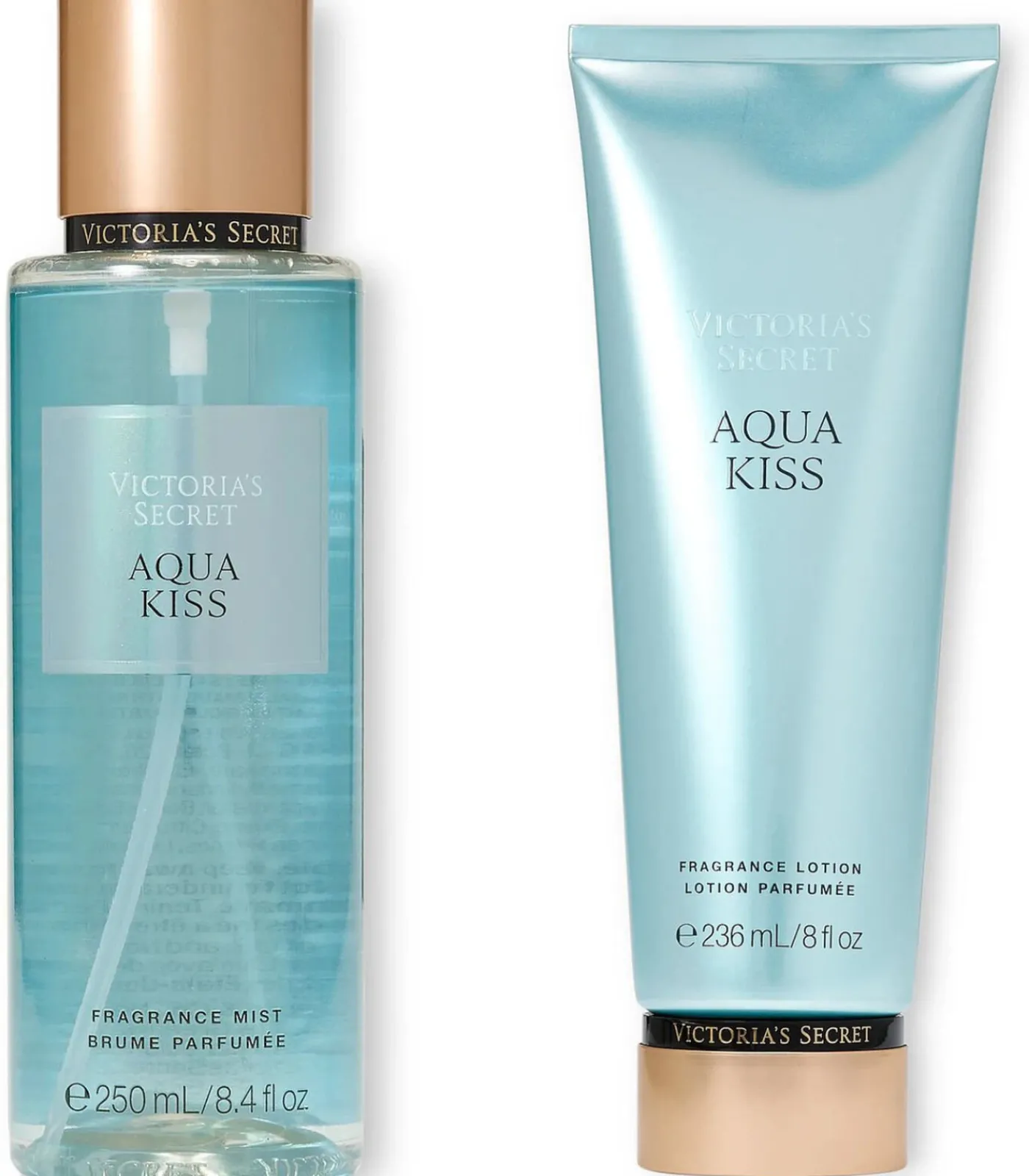 Victoria's Secret Set van Bodymist en Bodylotion – Aqua Kiss