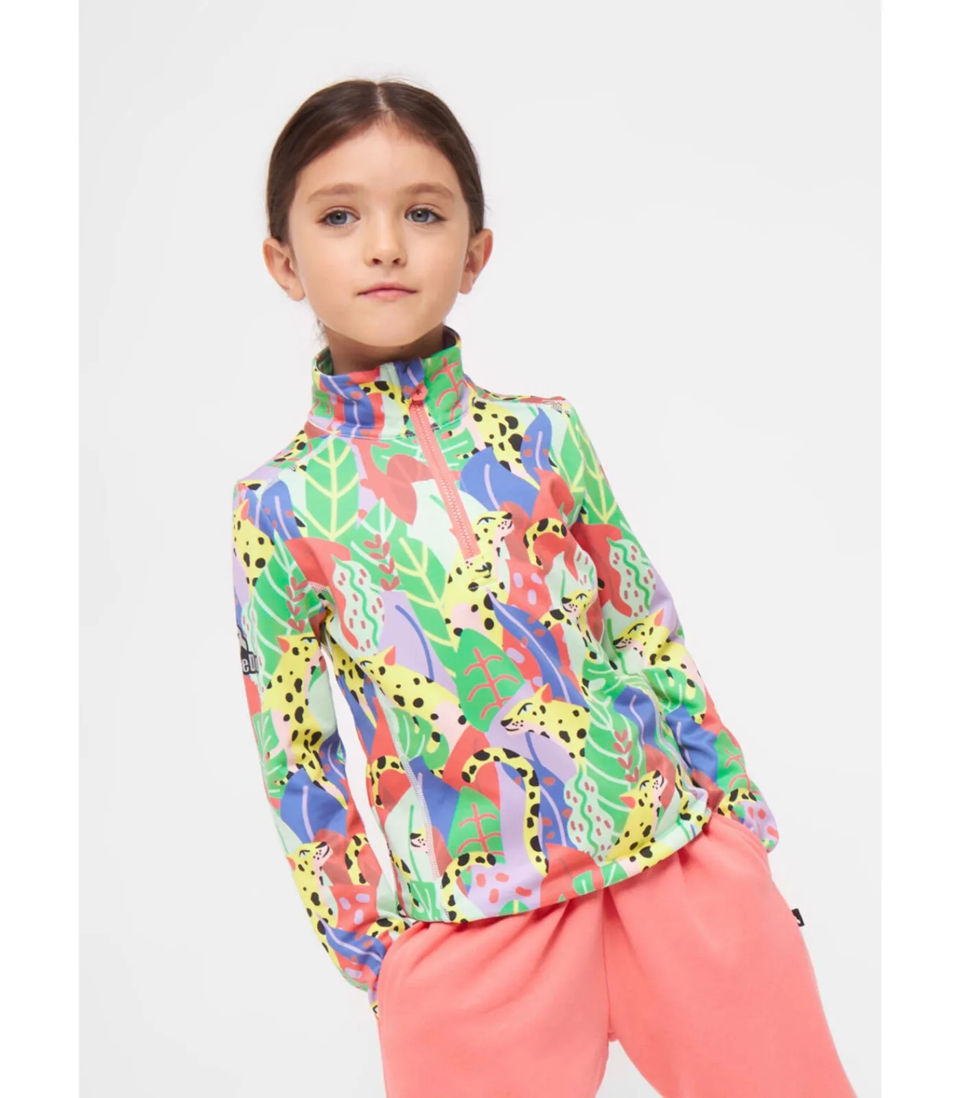 Kinderen WeeDo funwear Shirt Met Lange Mouwen “COSMO CANDY JUNGLE”