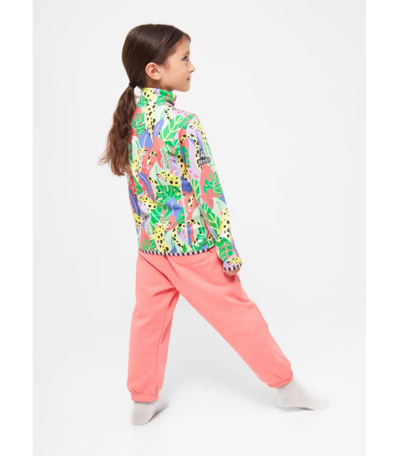 Kinderen WeeDo funwear Shirt Met Lange Mouwen “COSMO CANDY JUNGLE”