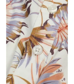 Kinderen J&JOY Shirt met lange mouwen met bladeren afdrukken