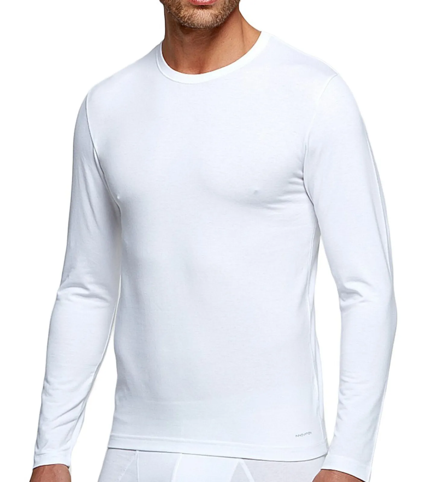 Outlet Shirt met ronde hals en lange mouw, innovatieve temperatuurregeling Heren Thermisch Ondergoed