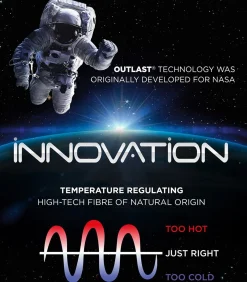 Outlet Shirt met ronde hals en lange mouw, innovatieve temperatuurregeling Heren Thermisch Ondergoed