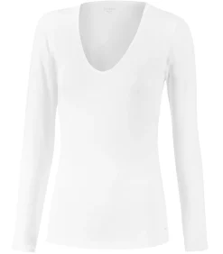 DAMES Impetus innovation Woman Shirt met V-hals en lange mouwen met innovatieve temperatuurregeling