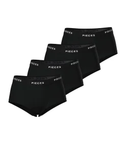 DAMES Pieces short 4 pack pclogo lady boxer