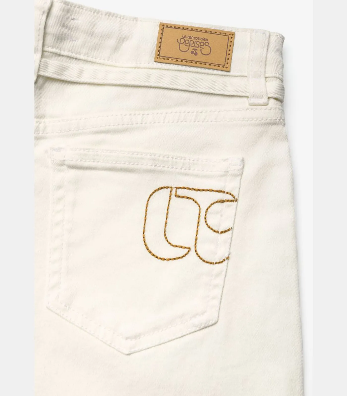 Kinderen Le Temps des Cerises Short van jeans CARPUGI