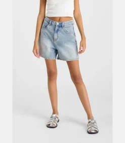Hot Short van jeans DIONYGI Kinderen Shorts & Broeken