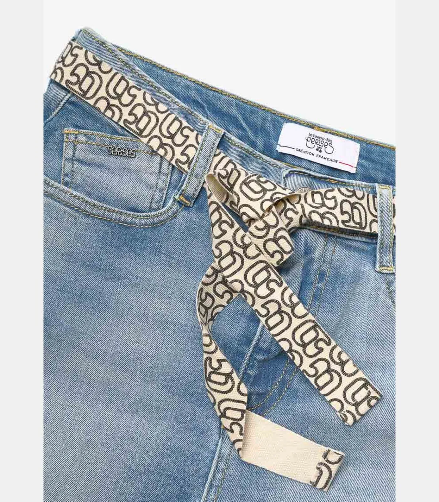 Kinderen Le Temps des Cerises Short van jeans TIKO