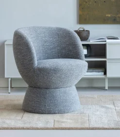 Sale Shuffle Draaifauteuil - Melange - Grijs - 72x73x71 Zetels