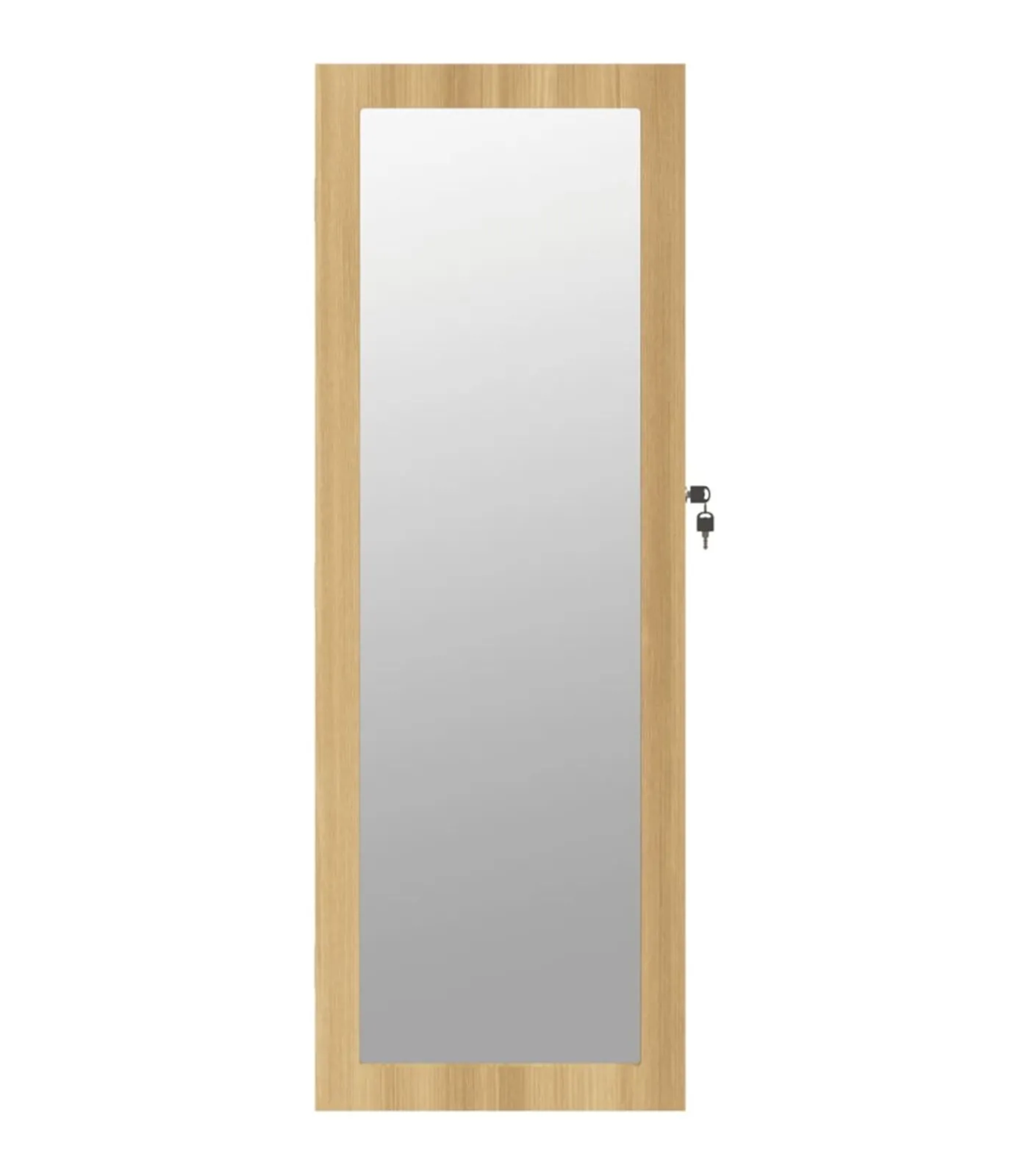 Discount Sieradenkast met spiegel wandgemonteerd 37,5x10x106 cm Spiegels