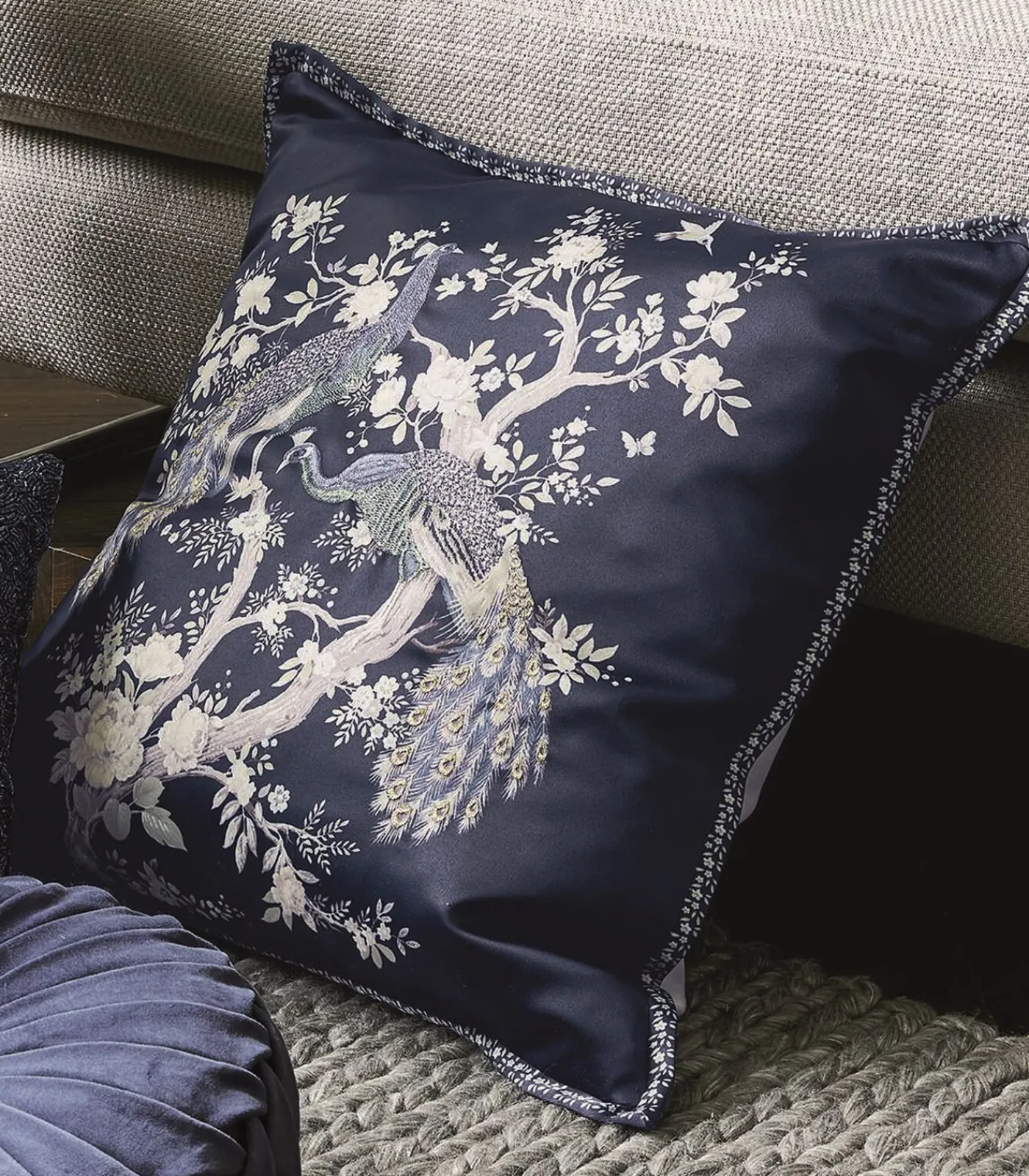 Laura Ashley Sierkussen met ritssluiting Belvedere