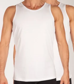 Heren JACK & JONES singlet 2 pack jacbasic tanktop