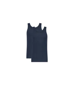 Heren Ten Cate Singlet Blauw 2-Pack