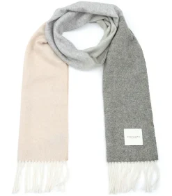 Outlet Sjaal Lamswol Groen Beige Heren Sjaals