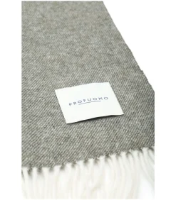 Outlet Sjaal Lamswol Groen Beige Heren Sjaals