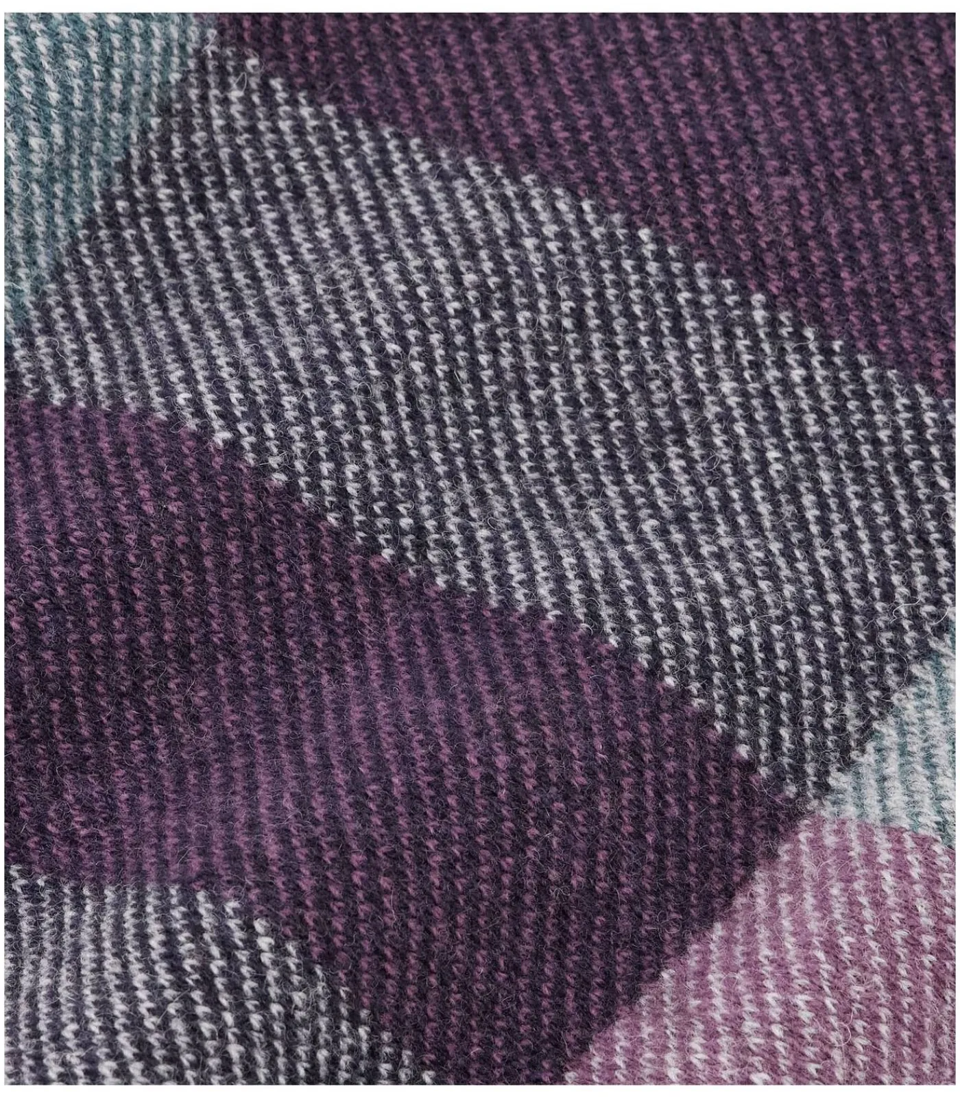 Heren State of Art Sjaal Lamswol Paars