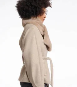 Sjaal van imitatiebont Oat OS DAMES Sjaals