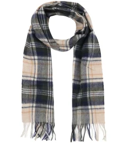 Discount Sjaal Wolmix Tartan Beige Heren Sjaals