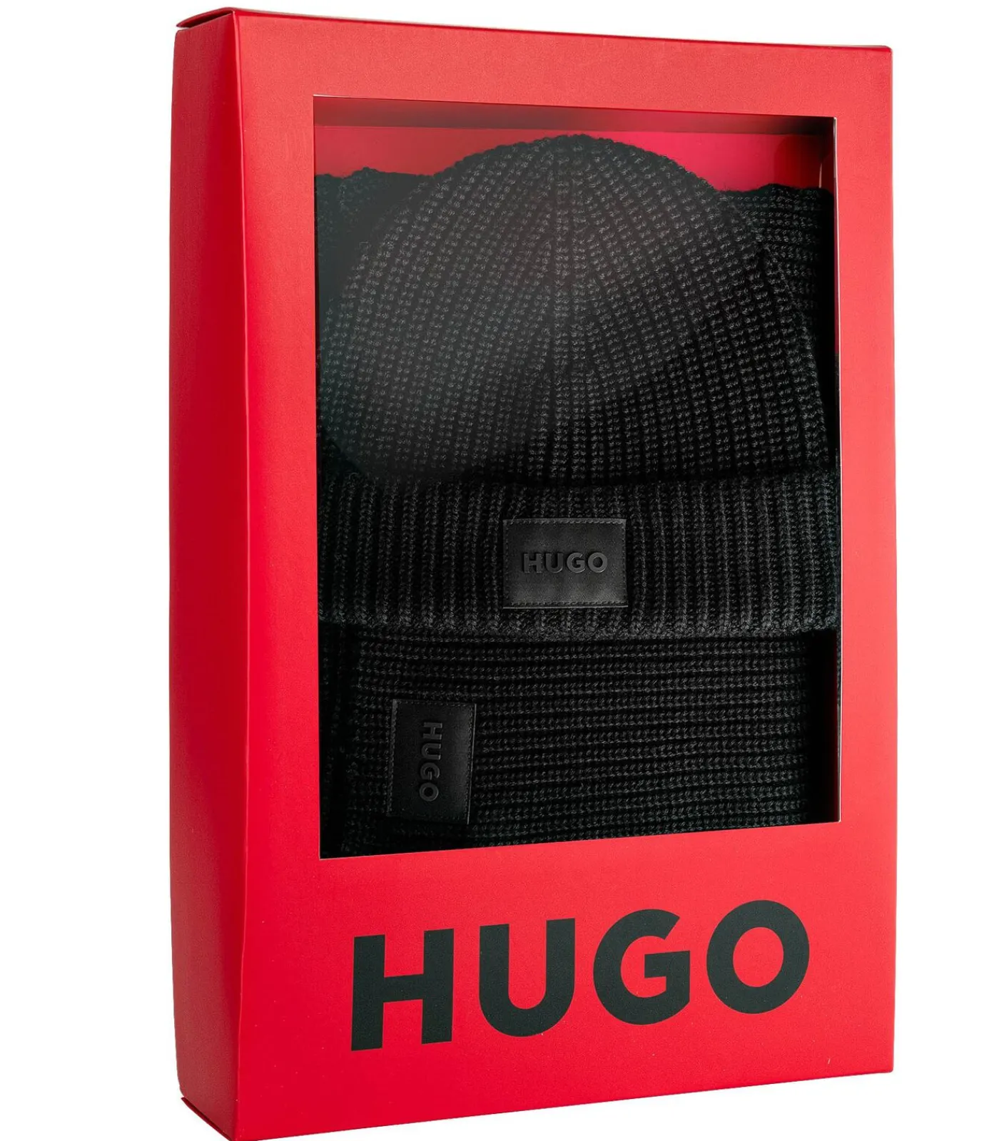 Heren HUGO Sjaal Zago Set Set van 2